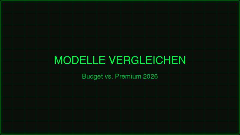 Wildkamera Modelle vergleichen – Budget vs. Premium 2026
