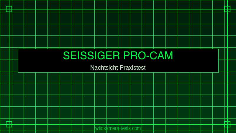 Seissiger Pro-Cam LTE Supersim No-Glow Nachtsicht — 940nm unsichtbar
