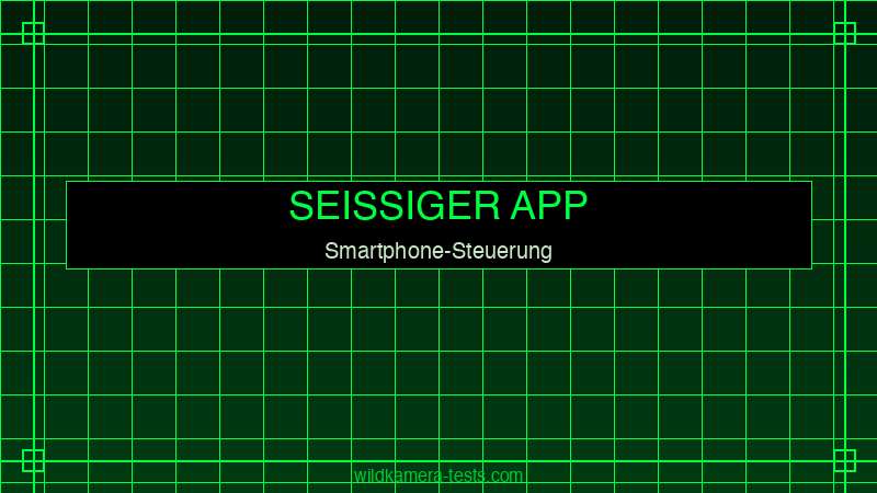 Seissiger App Smartphone-Steuerung — Push-Alarm und Konfiguration