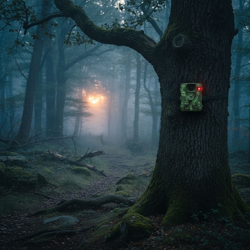 SPYPOINT FLEX-S Solar-Wildkamera im Wald
