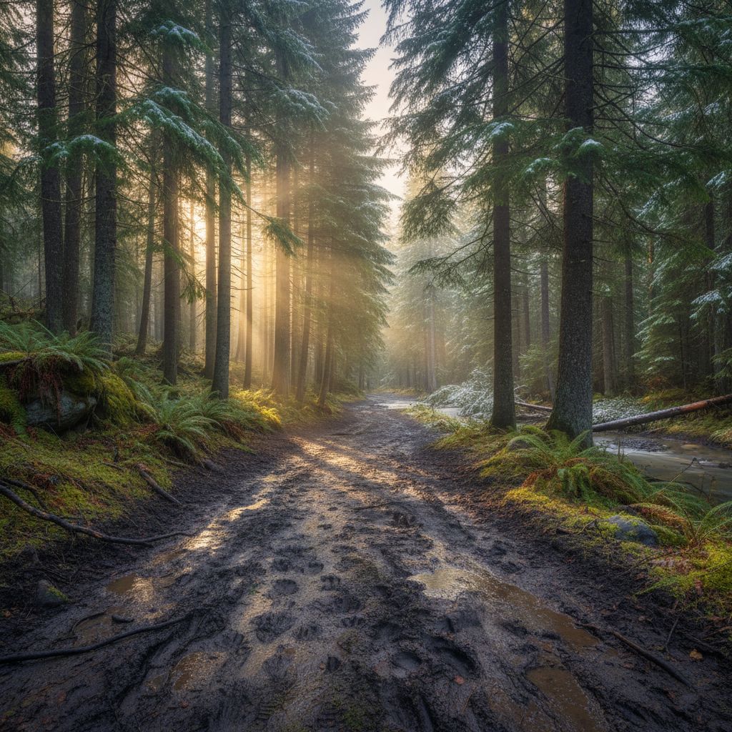 Dichter Wald Unterholz Wildtierbeobachtung