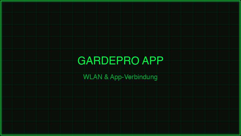 GardePro E8 App – WLAN-Verbindung und Push-Alarm im Test