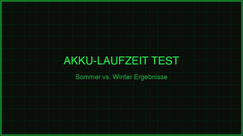 Solar Wildkamera Akkutest – Sommer vs. Winter Ergebnisse