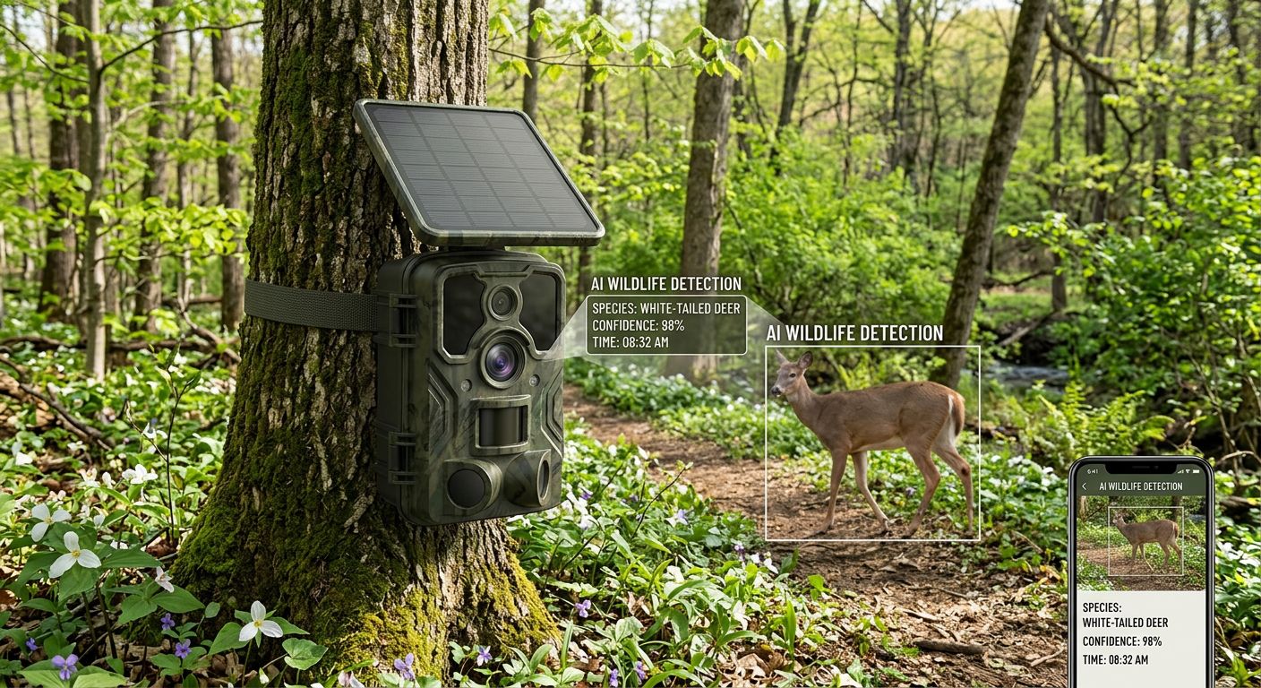 Neue Wildkameras Frühjahr 2026 — Solar und KI als Standard